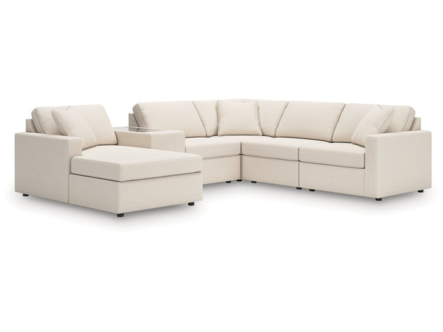Modmax Oyster 6-Piece Sectional with Chaise (Online Special Price) - Ornate Home