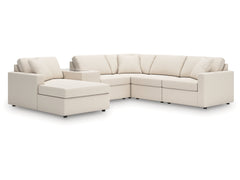Modmax Oyster 6-Piece Sectional with Chaise - Ornate Home