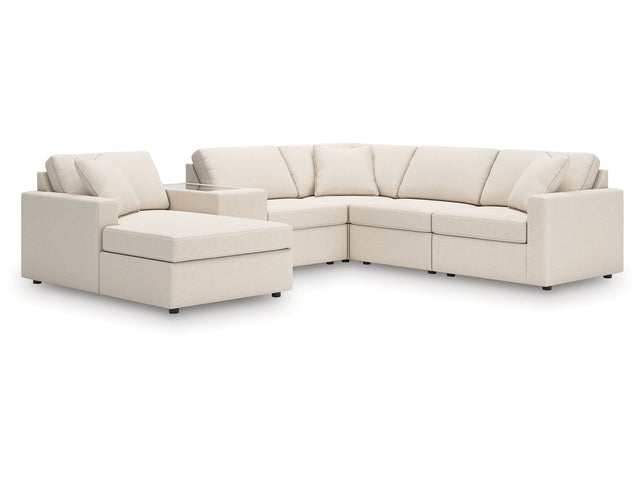 Modmax Oyster 6-Piece Sectional with Chaise - Ornate Home