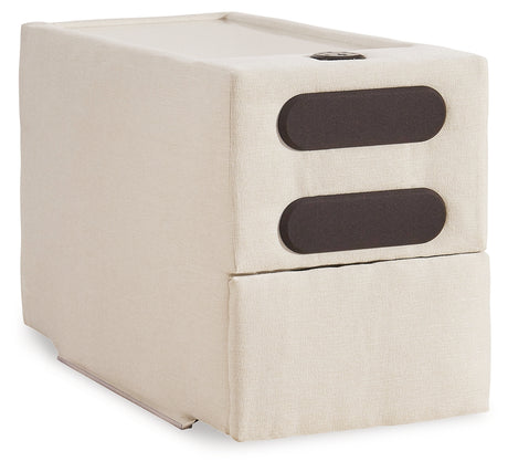 Modmax Oyster 8-Piece Sectional w/Audio System & Chaise - Ornate Home