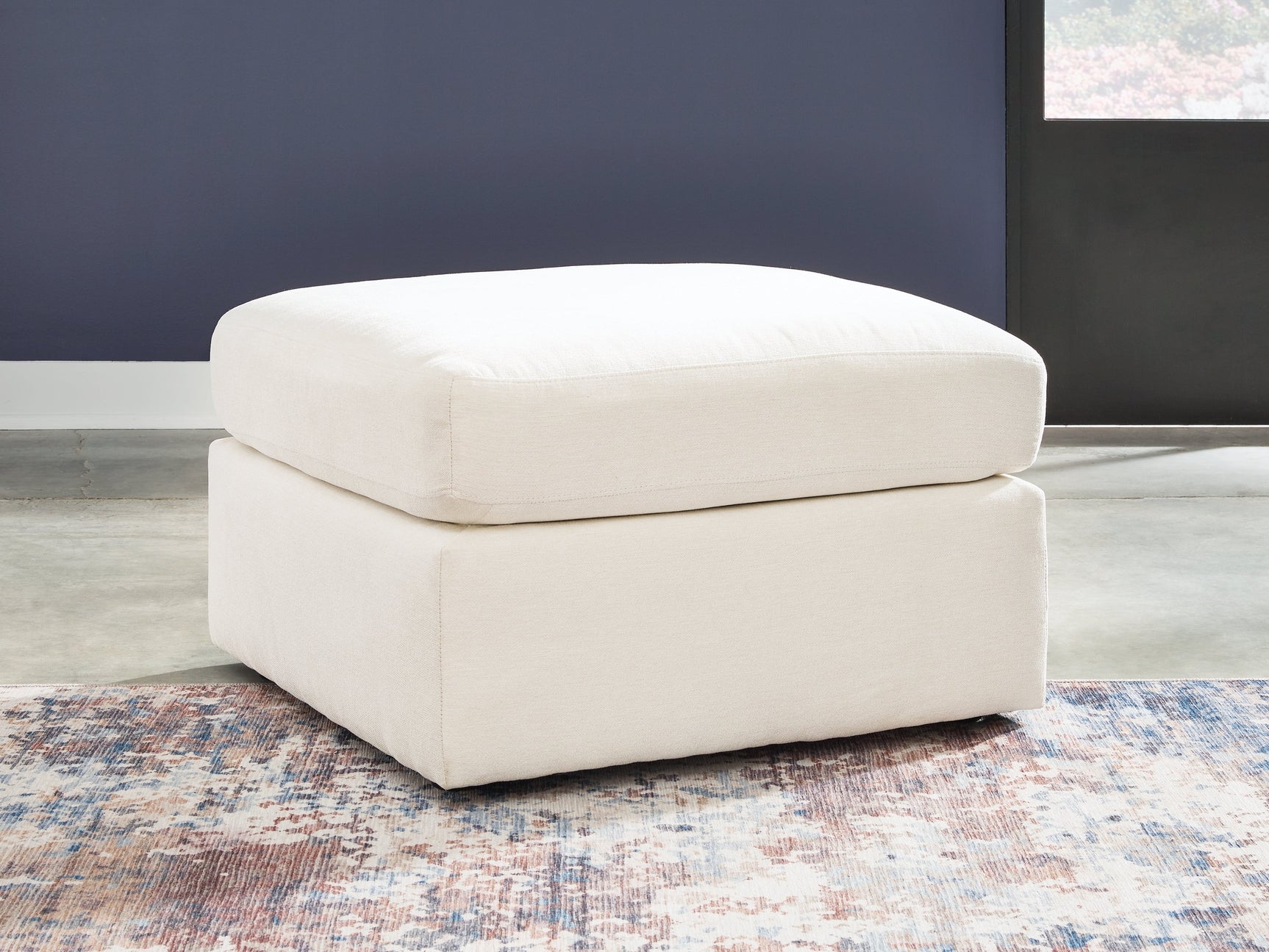 Modmax Oyster Oversized Accent Ottoman (Online Special Price) - Ornate Home