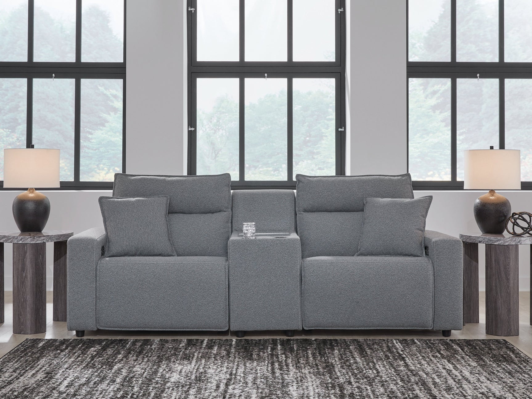 Modmax Salt and Pepper 3-Piece Power Reclining Sectional (Online Special Price) - Ornate Home