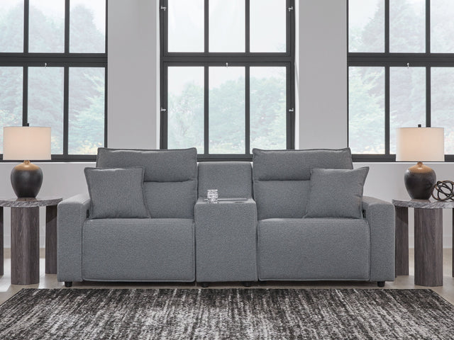 Modmax Salt and Pepper 3-Piece Power Reclining Sectional (Online Special Price) - Ornate Home