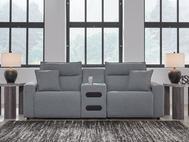 Modmax Salt and Pepper 3-Piece Power Reclining Sectional (Online Special Price) - Ornate Home