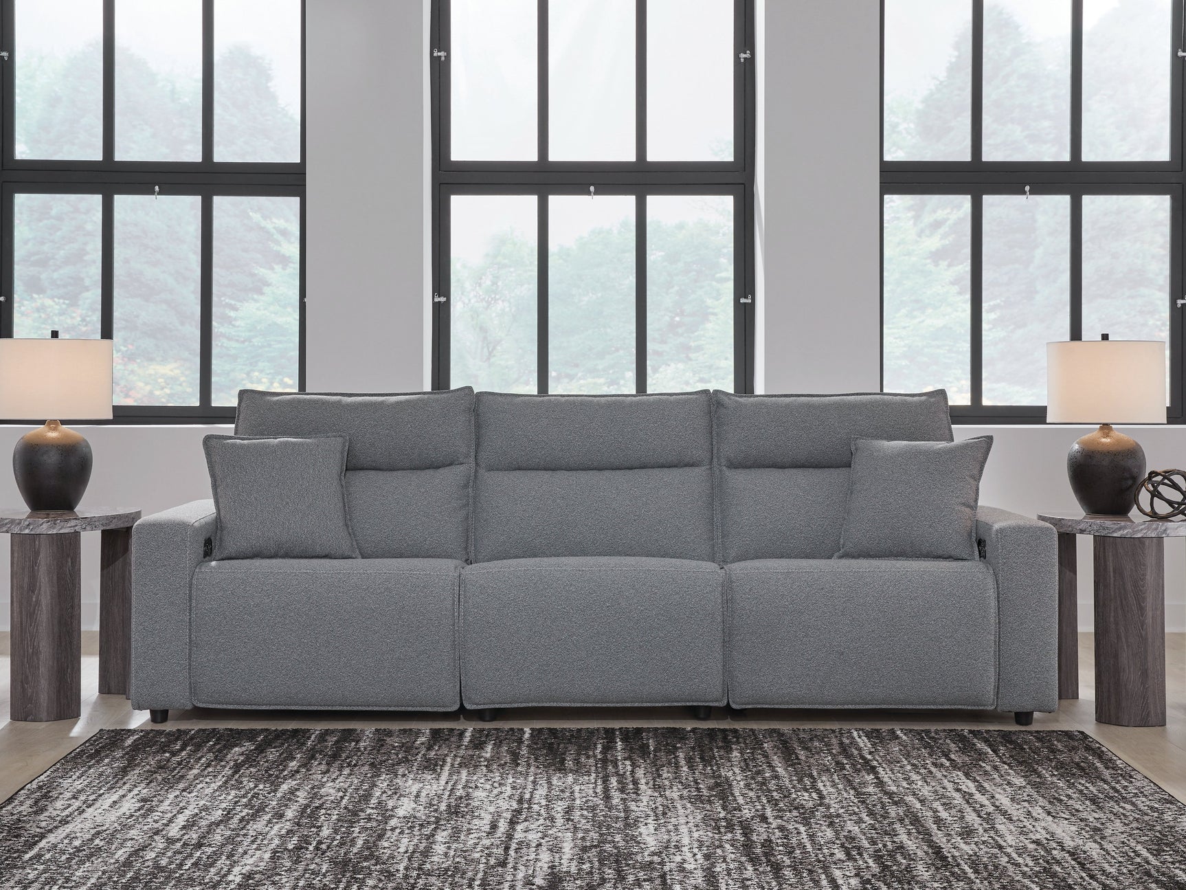 Modmax Salt and Pepper 3-Piece Power Reclining Sectional (Online Special Price) - Ornate Home