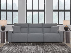 Modmax Salt and Pepper 3-Piece Power Reclining Sectional - Ornate Home