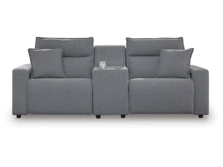 Modmax Salt and Pepper 3-Piece Power Reclining Sectional - Ornate Home