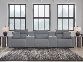 Modmax Salt and Pepper 5-Piece Power Reclining Sectional (Online Special Price) - Ornate Home