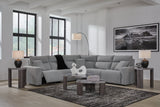 Modmax Salt and Pepper 5-Piece Power Reclining Sectional (Online Special Price) - Ornate Home