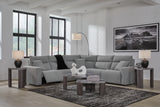 Modmax Salt and Pepper 5-Piece Power Reclining Sectional - Ornate Home