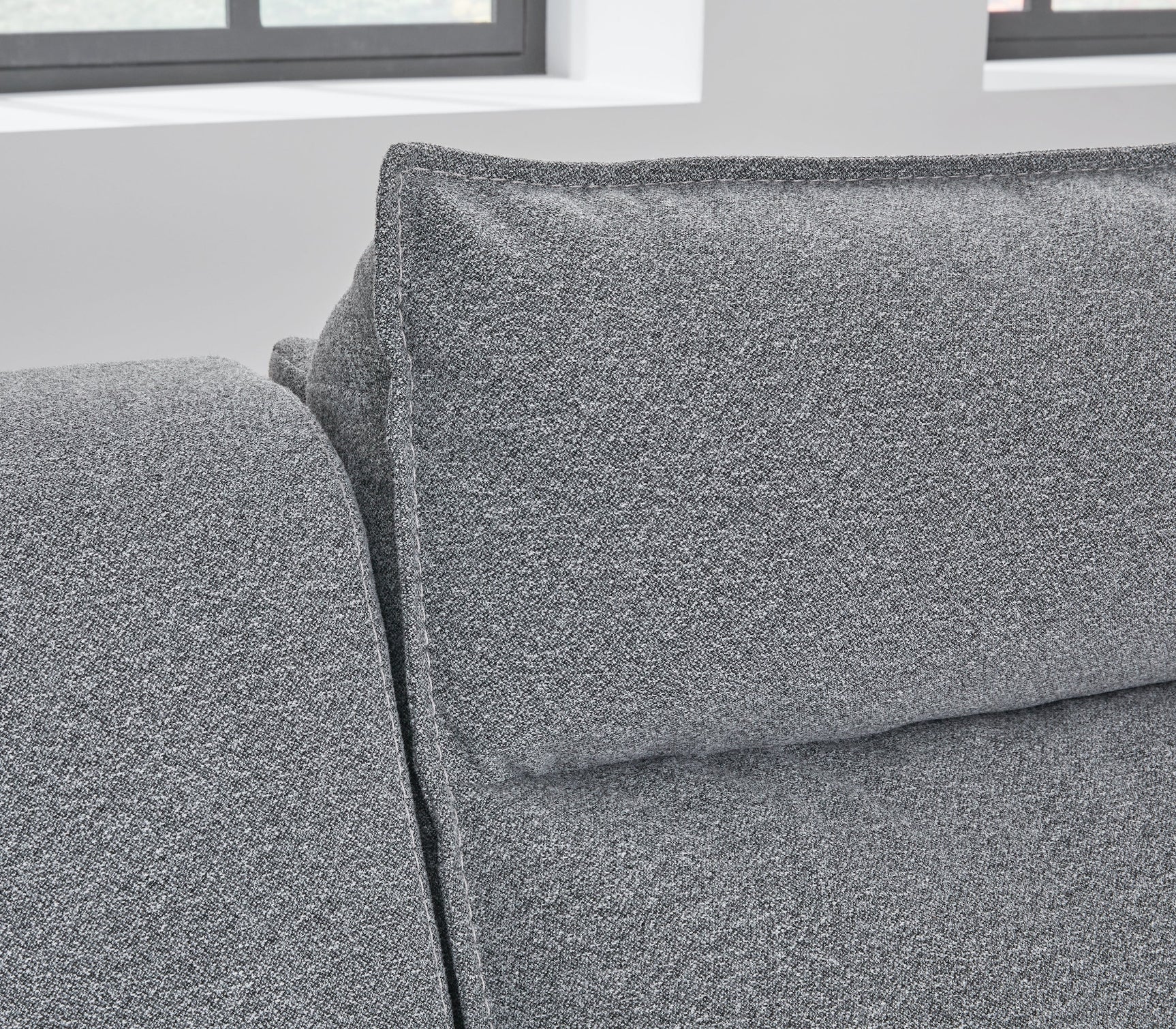 Modmax Salt and Pepper 6-Piece Reclining Sectional with Console (Online Special Price) - Ornate Home