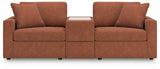 Modmax Spice 3-Piece Sectional w/ Storage Console - Ornate Home