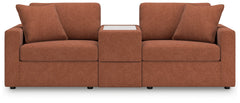 Modmax Spice 3-Piece Sectional w/ Storage Console - Ornate Home