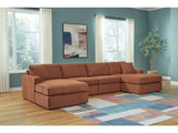 Modmax Spice 4-Piece Sectional w/Chaise - Ornate Home