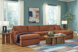Modmax Spice 4-Piece Sectional w/Chaise - Ornate Home