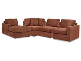 Modmax Spice 4-Piece Sectional with Chaise - Ornate Home