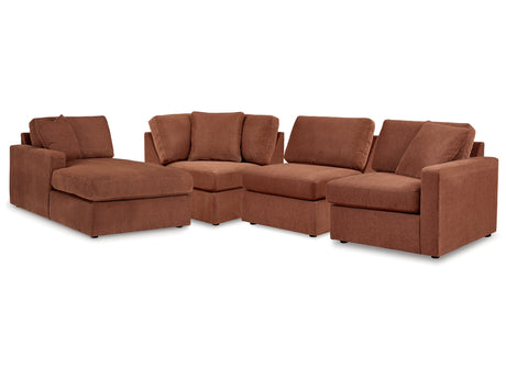 Modmax Spice 4-Piece Sectional with Chaise - Ornate Home