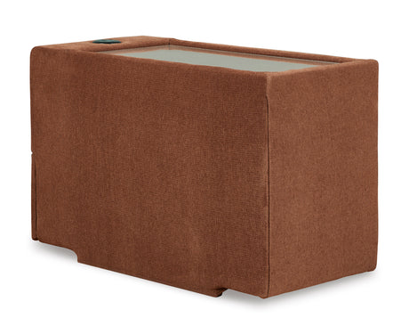 Modmax Spice 5-Piece Sectional w/ Double Audio Storage Console - Ornate Home