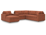 Modmax Spice 6-Piece Sectional with Chaise - Ornate Home