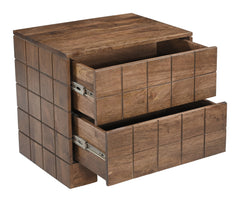 Modo Walnut Nightstand - Ornate Home