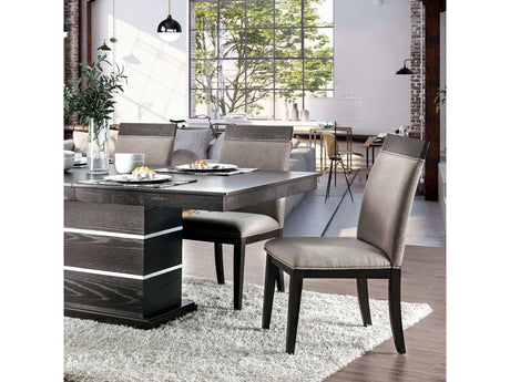 Modoc  Espresso/Beige  Dining Table - Ornate Home