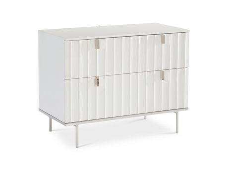 Modulum Adobe Faux Stone Nightstand - Ornate Home