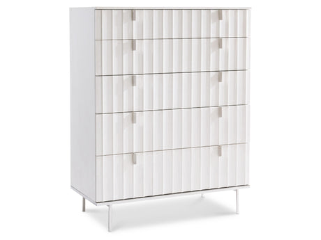 Modulum Adobe Faux Stone Tall Drawer Chest - Ornate Home