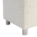 Modulum White/Cream Bench - Ornate Home