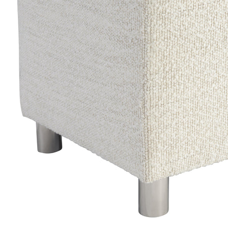 Modulum White/Cream Bench - Ornate Home