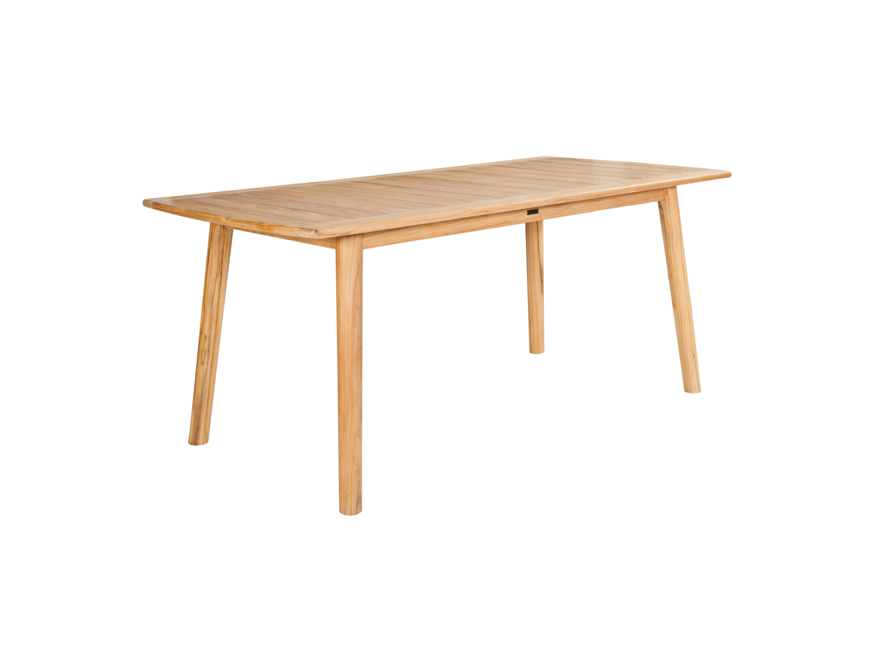 Modurn Rectangular Teak Outdoor Dining Table - Ornate Home