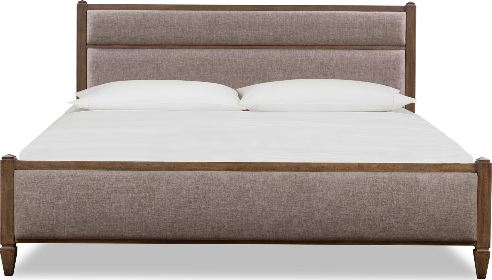 Ascott Mulch/Pecan Pie California King Upholstered Bed