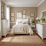 Kellie Milkstone California King Panel Bed