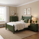 Kellie Juniper California King Panel Bed