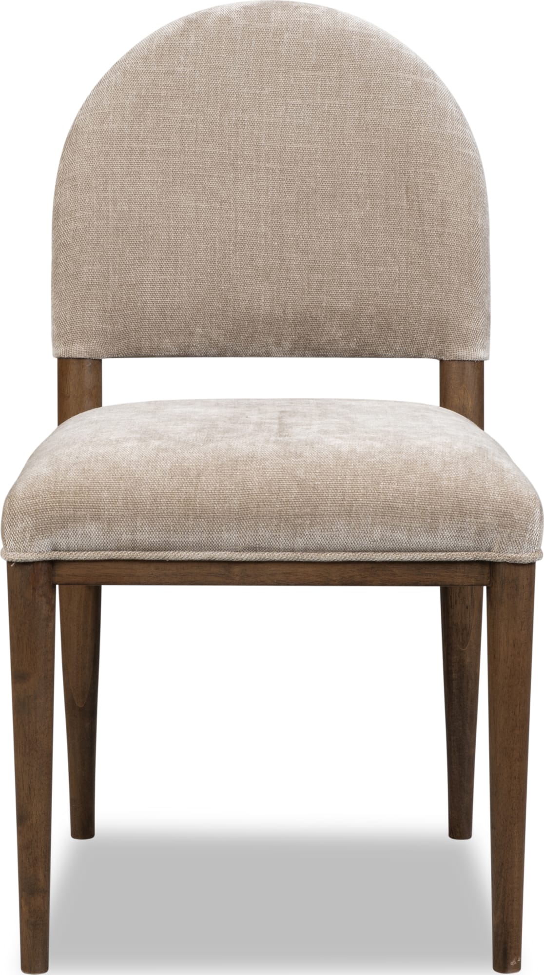 Ravelle Portobello/Walnut Grove Arch Back Chair (Set of 2)