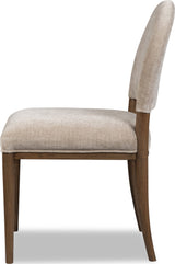 Ravelle Portobello/Walnut Grove Arch Back Chair (Set of 2)