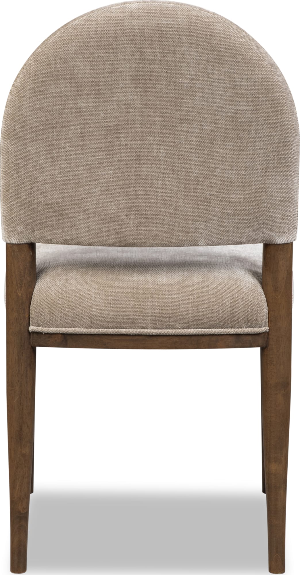 Ravelle Portobello/Walnut Grove Arch Back Chair (Set of 2)