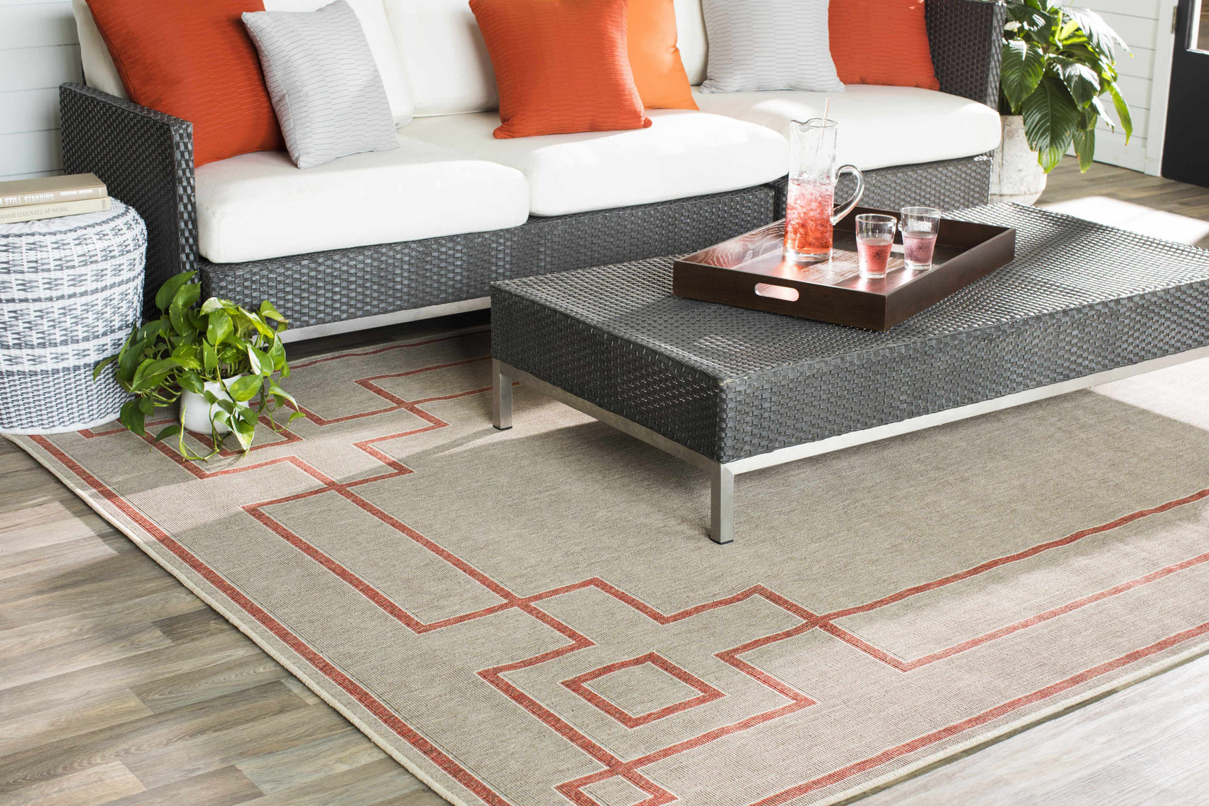 Moffett Outdoor Area Rug - Clearance - Ornate Home