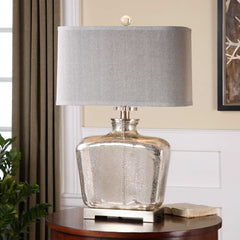 Molinara Mercury Glass Table Lamp - Ornate Home