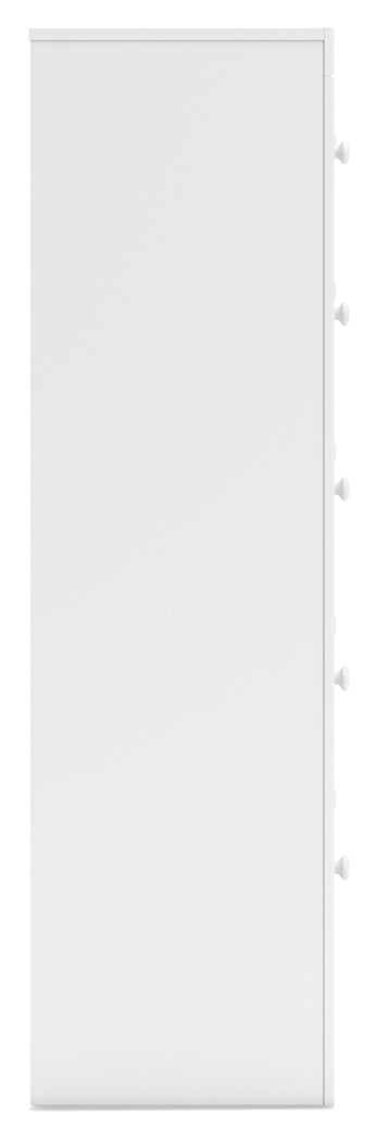 Mollviney White Chest of Drawers - Ornate Home