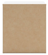 Mollviney White Nightstand - Ornate Home