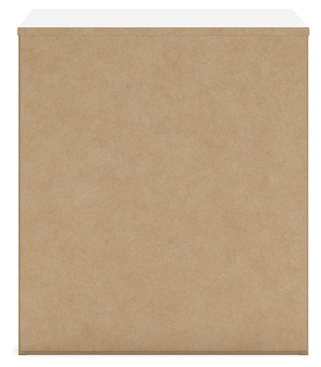 Mollviney White Nightstand - Ornate Home