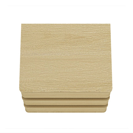 Molly Nightstand in Natural Oak (set of 2) - Ornate Home