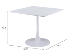 Molly White Dining Table - Ornate Home