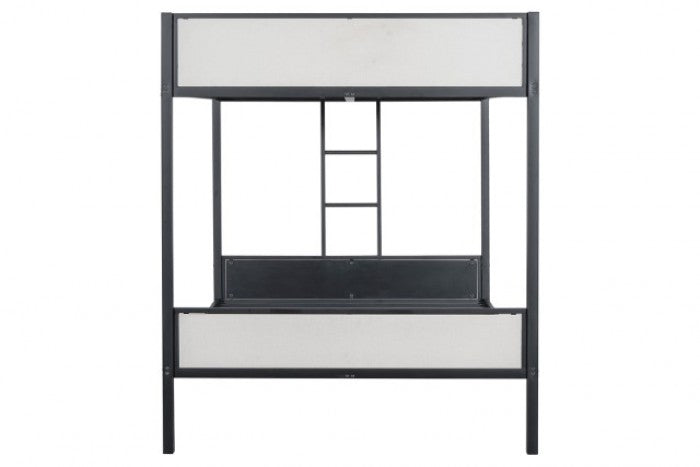 Molton Black Full/Full Bunk Bed - Ornate Home