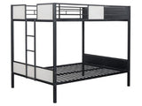 Molton Black Full/Full Bunk Bed - Ornate Home