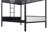 Molton Black Full/Full Bunk Bed - Ornate Home