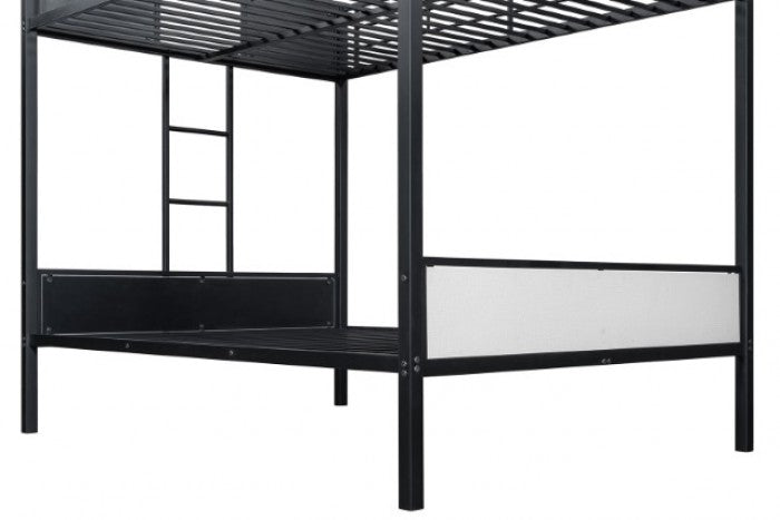 Molton Black Full/Full Bunk Bed - Ornate Home