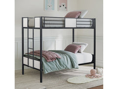 Molton Black Twin/Twin Bunk Bed - Ornate Home