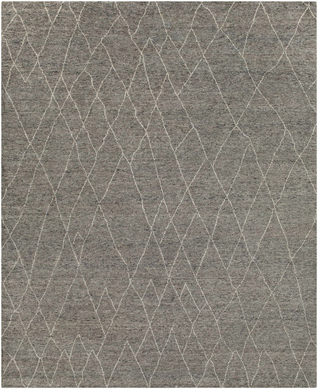 Molugan Gray Premium Wool Rug - Clearance - Ornate Home