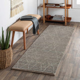 Molugan Gray Premium Wool Rug - Clearance - Ornate Home